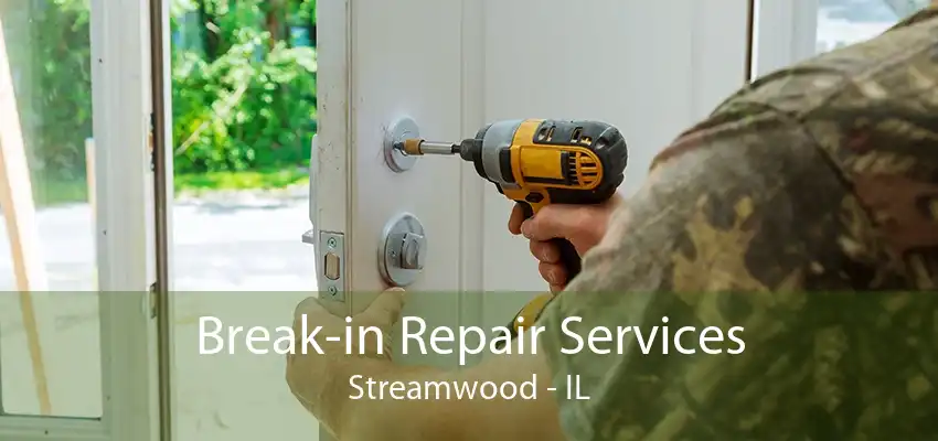 Break-in Repair Services Streamwood - IL